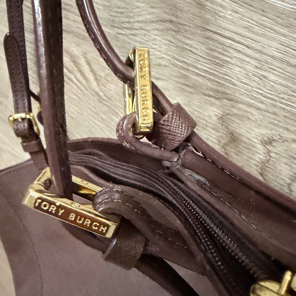 Tory Burch Chocolate Brown Tote - Picture 11 of 12